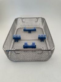 Wire Mesh Trays & Baskets with Holders